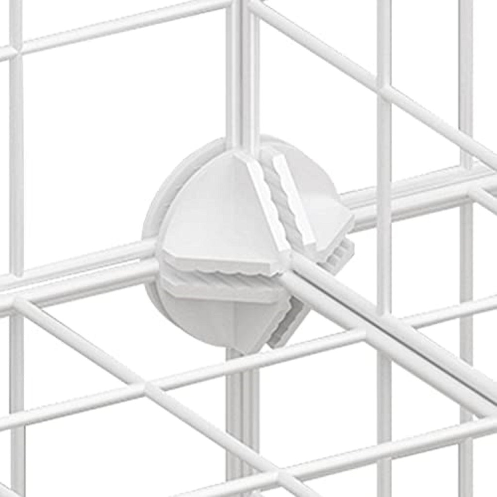Floofi Small Pet Playpen (White) FI-PP-104-JY - Pet And Farm