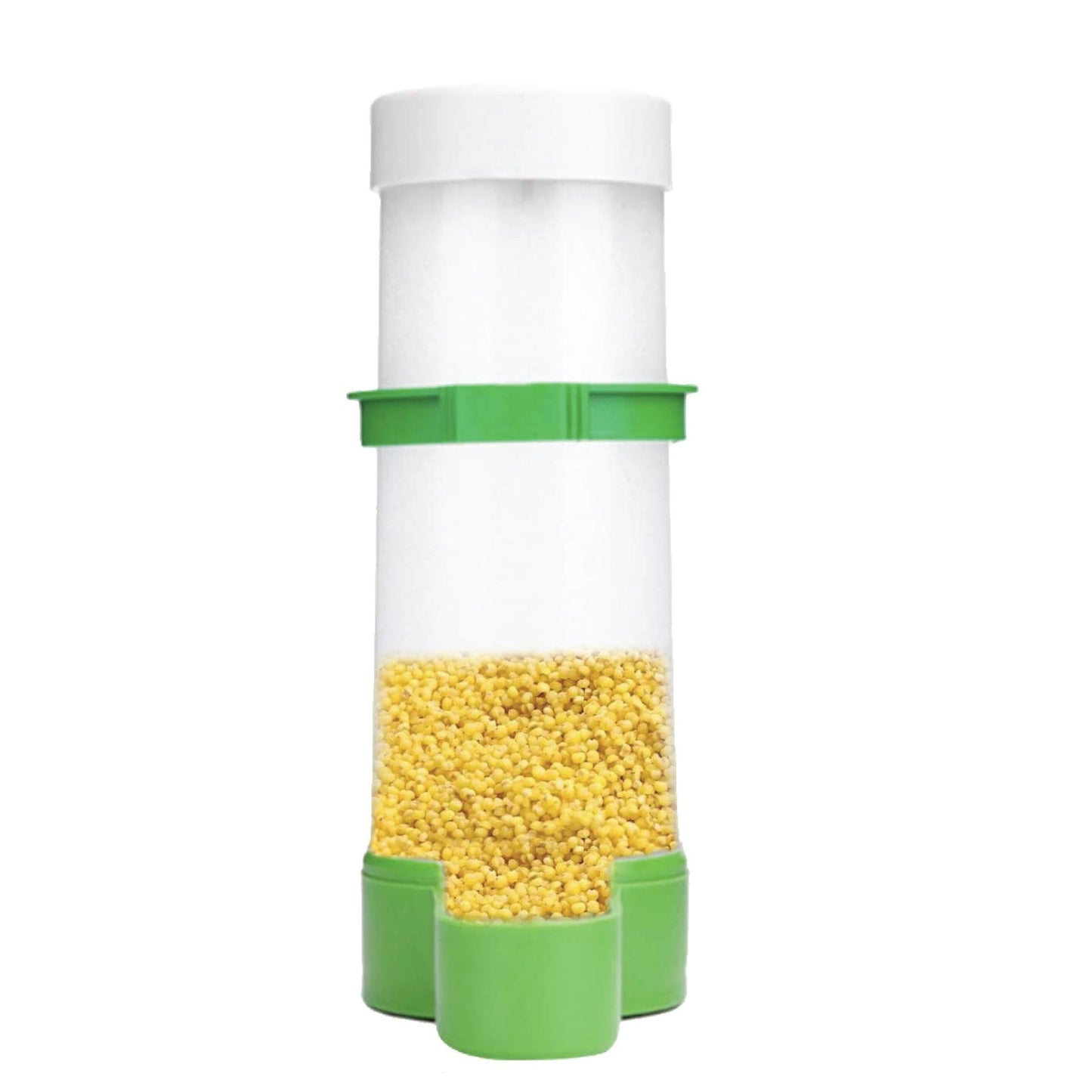 5x Bird Cage Food Dispenser Feeder Automatic Pet Parrot Budgie Cockatiel Aviary - Pet And Farm