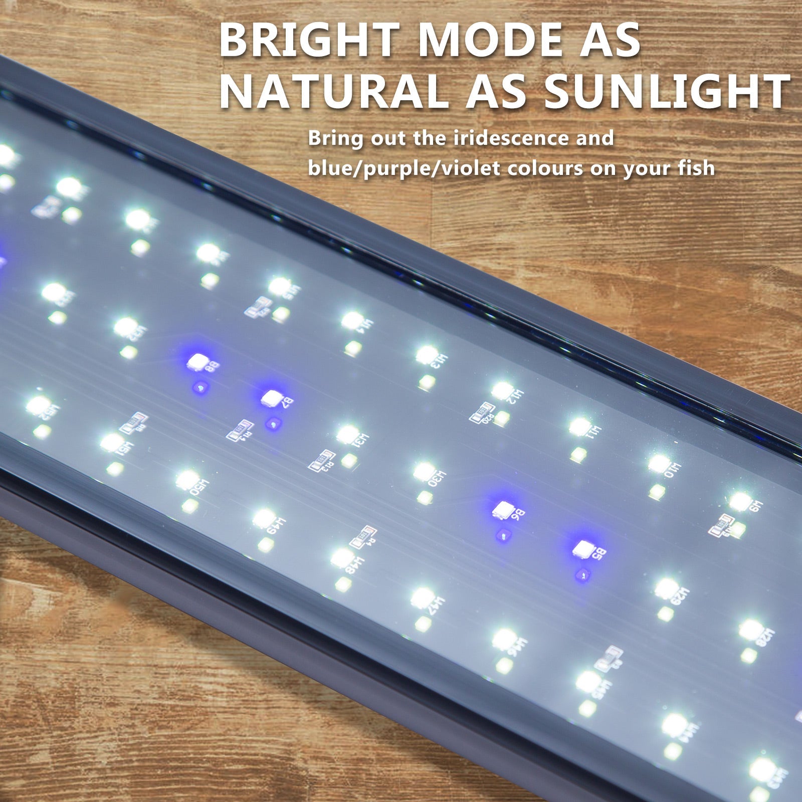 Dynamic Power 2 Set 6W Aquarium Blue White LED Light for Tank 30-50cm - Pet And Farm