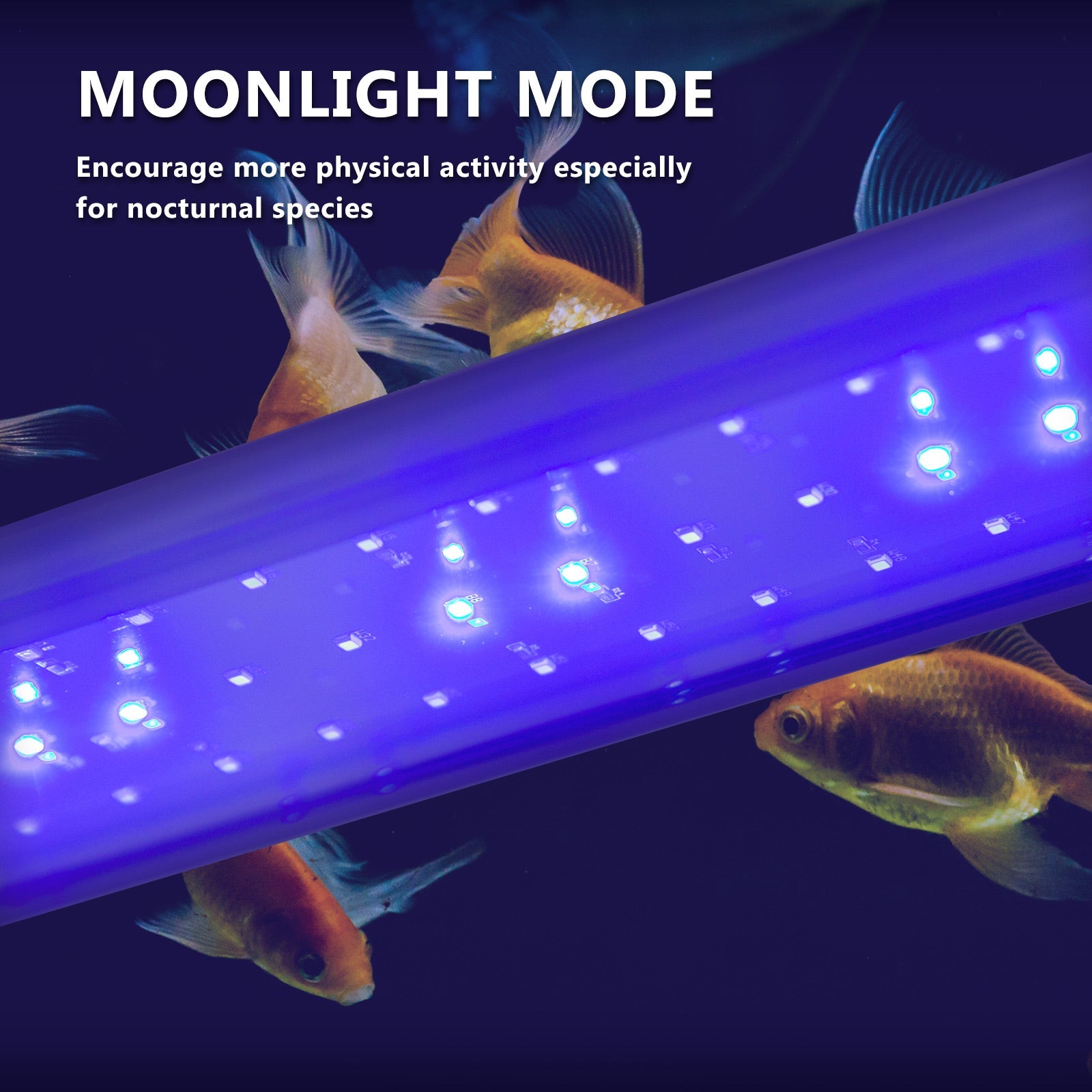 Dynamic Power 2 Set 18W Aquarium Blue White LED Light for Tank 75-95cm - Pet And Farm