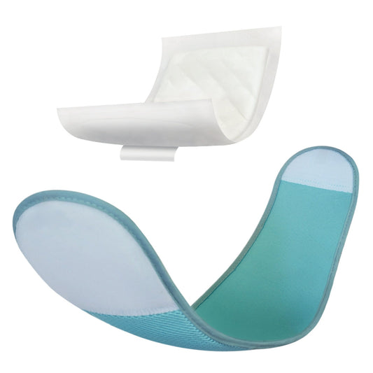 PawPang L Dog Wrap Reusable Male + 10 Ct M Diaper Booster Pads Disposable - Pet And Farm