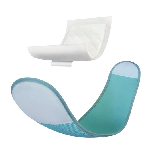 PawPang M Dog Wrap Reusable Male + 10 Ct M Diaper Booster Pads Disposable - Pet And Farm