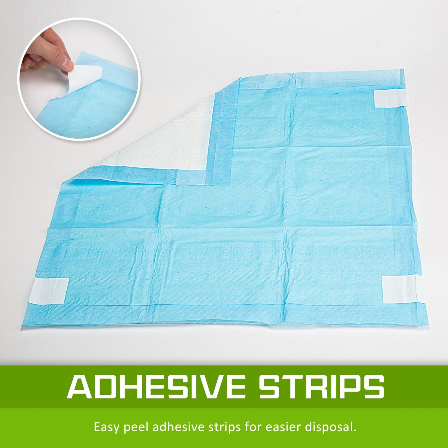 Paw Mate 100PCS Blue Pet Dog Cat Potty Training Toilet Mat Pads - Pet And Farm