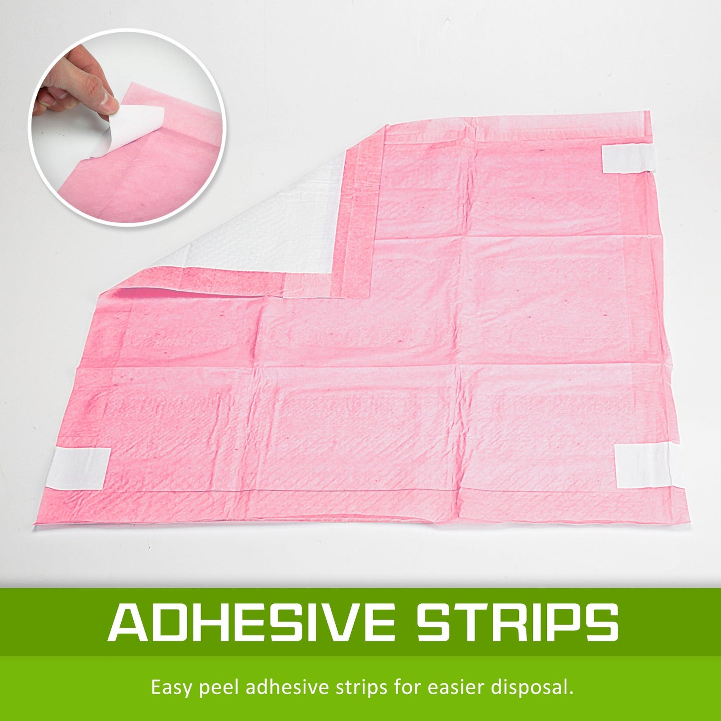 Paw Mate 100PCS Pink Pet Dog Cat Potty Training Toilet Mat Pads - Pet And Farm
