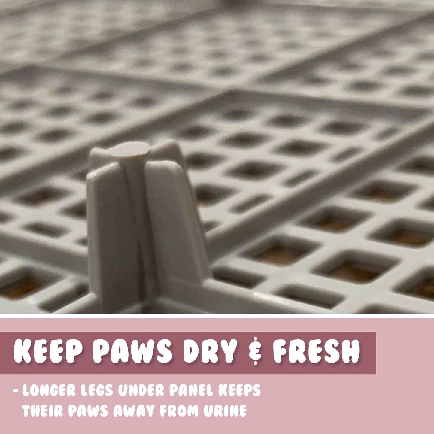 PS KOREA Pink Dog Pet Potty Tray Training Toilet Raised Walls T1 - Pet And Farm