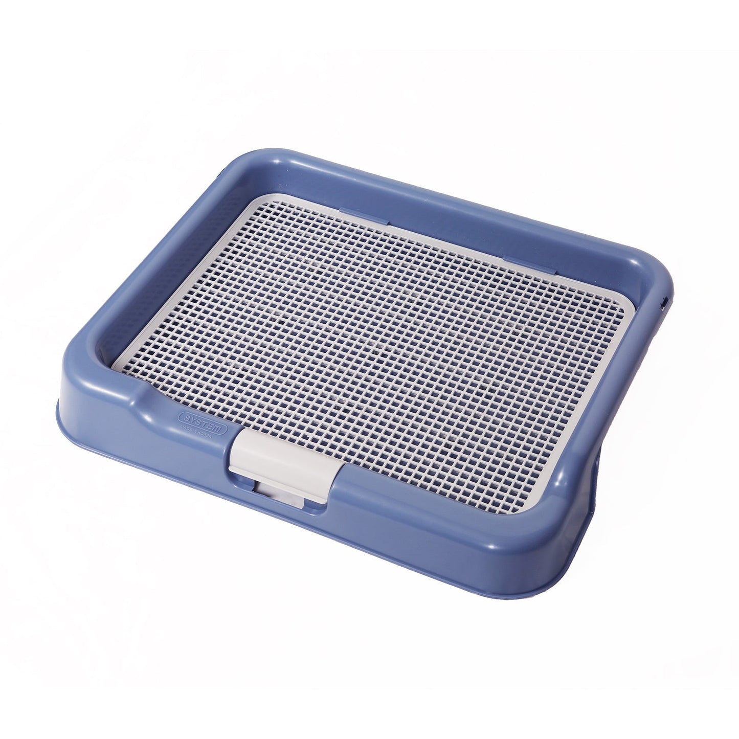 PS KOREA Blue Dog Pet Potty Tray Training Toilet Portable T3 - Pet And Farm