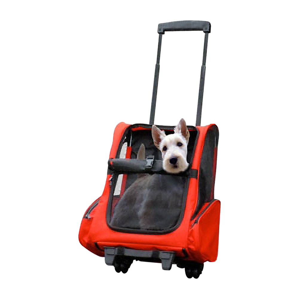 Dog Pet Safety Transport Carrier Backpack Trolley - Pet And Farm