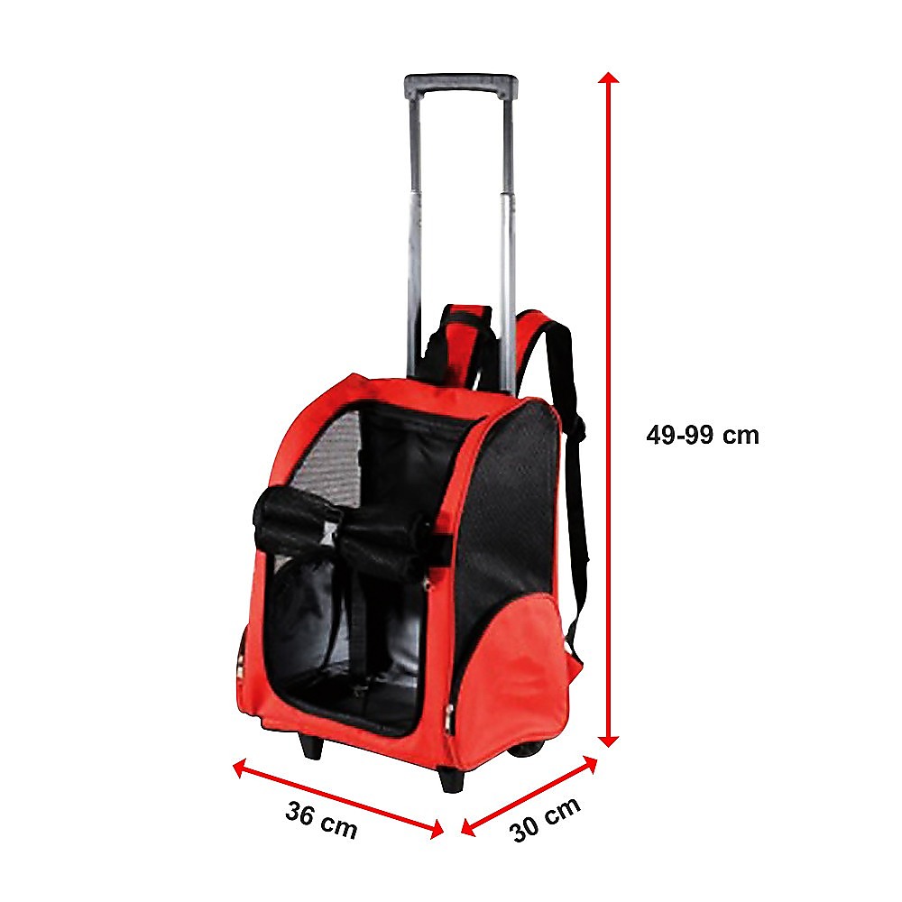Dog Pet Safety Transport Carrier Backpack Trolley - Pet And Farm