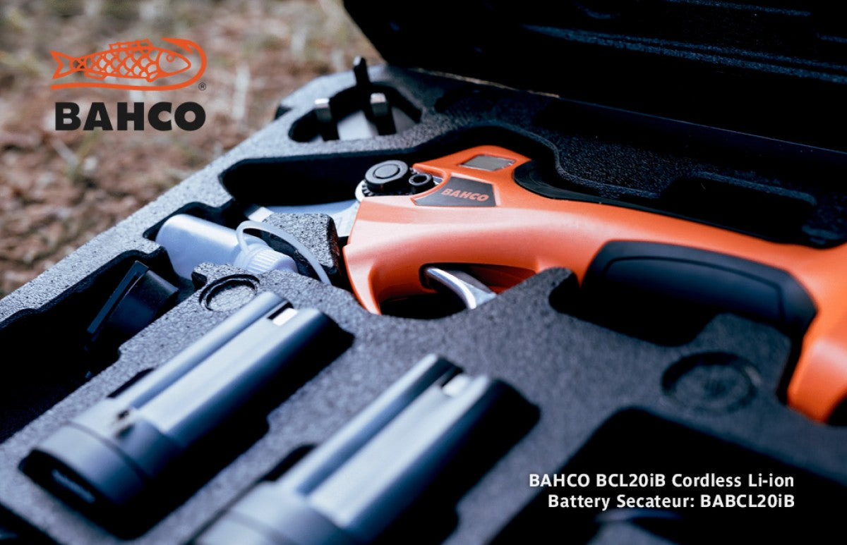 BAHCO's Cordless Li-ion Powered Secateur - Pet And Farm