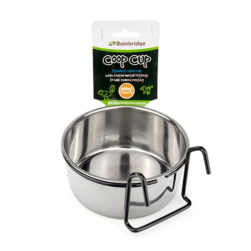 Coop Cups – Stainless Steel with Hook - Pet And Farm
