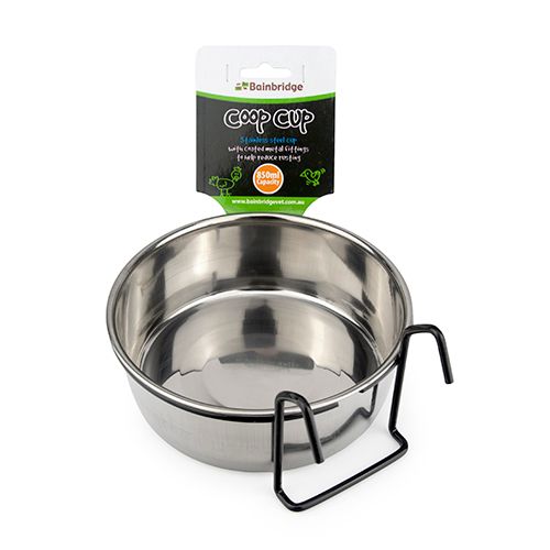Coop Cups – Stainless Steel with Hook - Pet And Farm