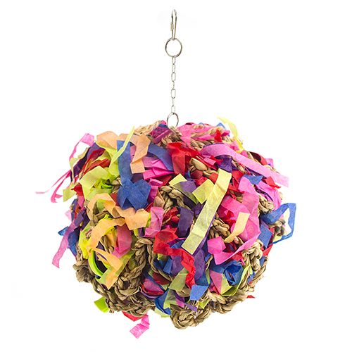 Bird Toy Destructive - Shredz Ball - Pet And Farm