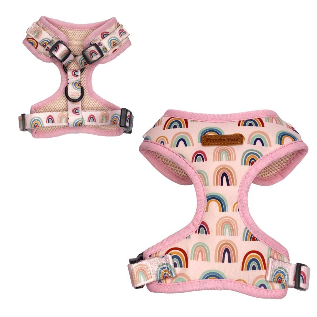 Boho Rainbow Dog Harness - Pet And Farm