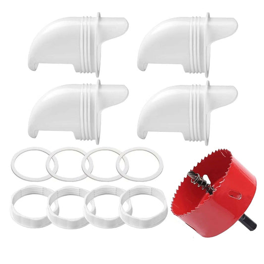 Cheecky Chooka DIY Poultry Feeder Port Back Screw Kit - Pet And Farm