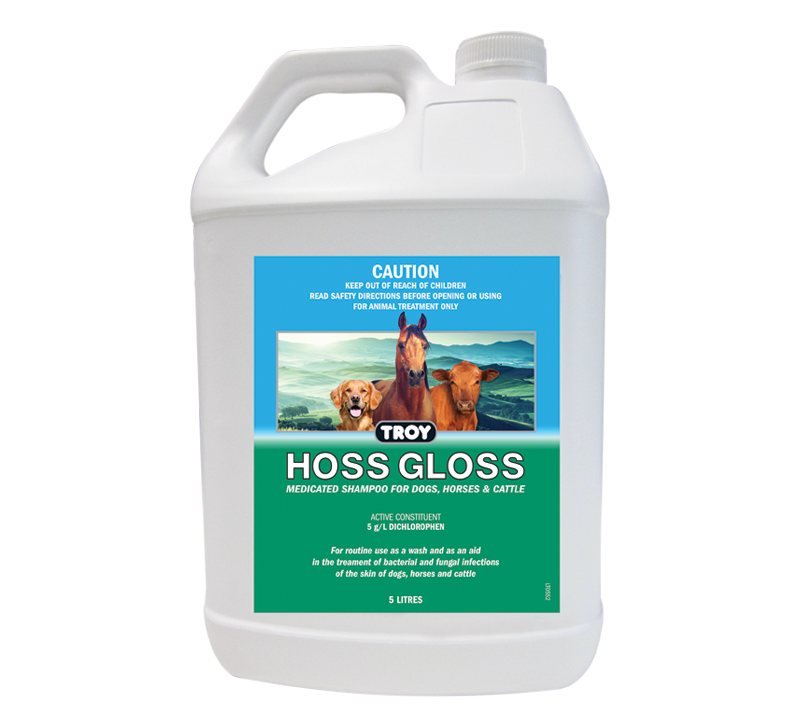 Hoss Gloss Medicated Shampoo - Pet And Farm 