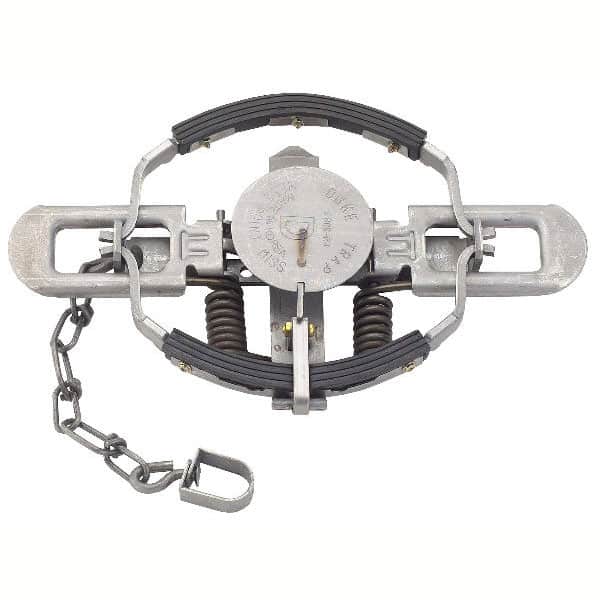 Duke # 3 CS PAD Rubber Coil Trap Jaw Dingoes, Foxes, Dogs – Equine And Pet