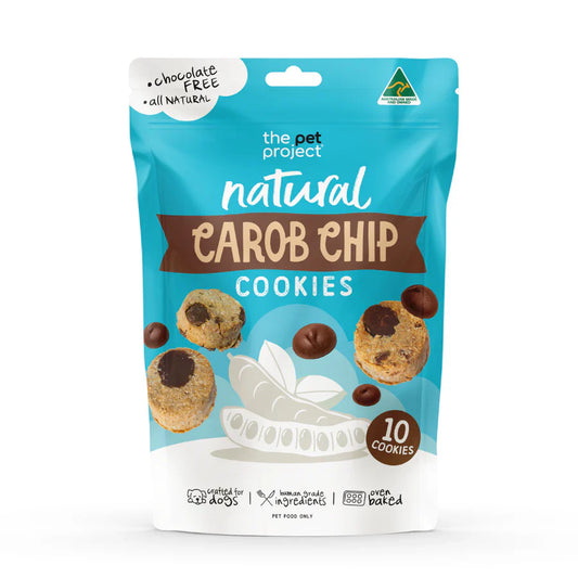 The Pet Project Carob Chip Cookies 10pk - Pet And Farm