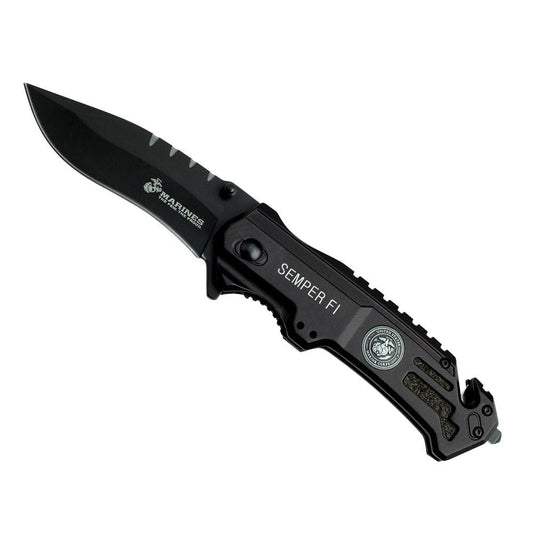 U.S. Marines SEMPER FI Tactical Folding Knife - Pet And Farm 