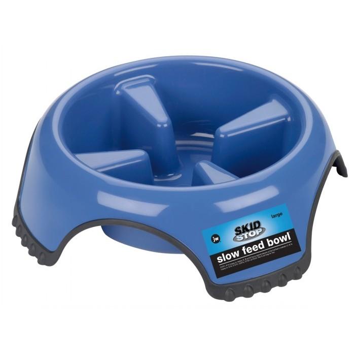 Skid Stop Slow Feed Bowl - Pet And Farm 