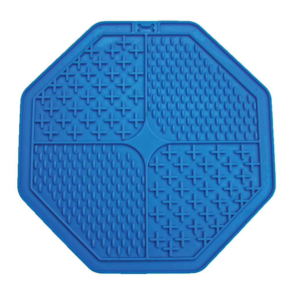 Scream LICK ENRICHMENT MAT SUCTION BASE - OCTAGON - Pet And Farm 