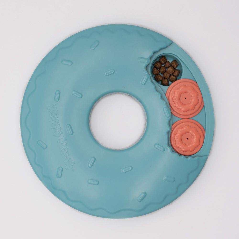 ZippyPaws Smarty Paws Puzzler Feeder Donut Slider - Pet And Farm 