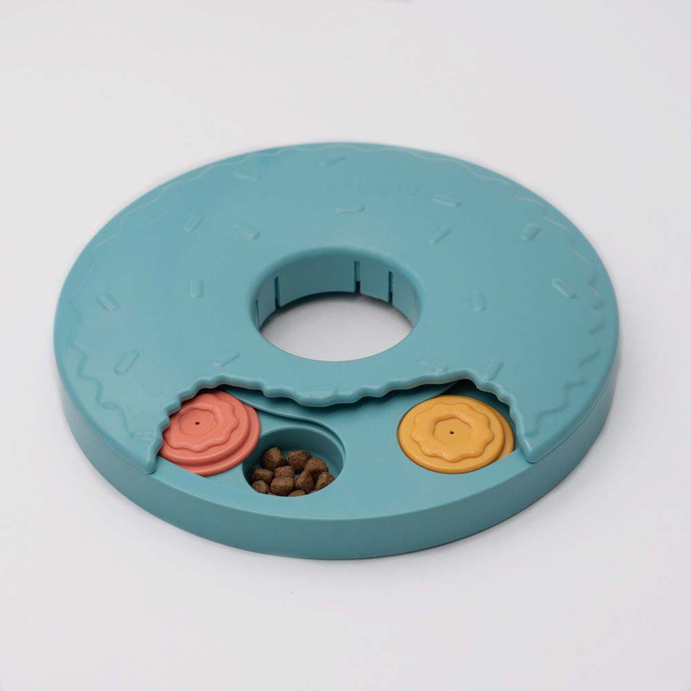 ZippyPaws Smarty Paws Puzzler Feeder Donut Slider - Pet And Farm 