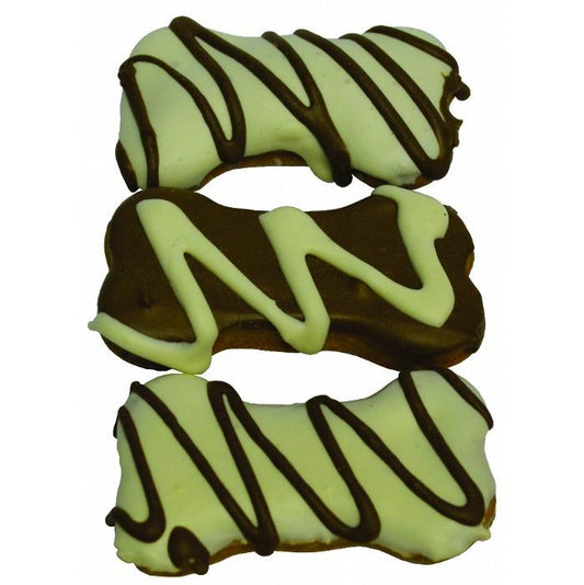 Huds and Toke CAROB & YOGHURT BONE 3pk - 8cm - Pet And Farm