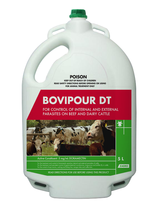 Bovipour DT Doramectin 5L - Pet And Farm 