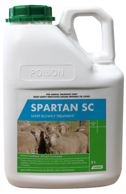 Spartan SC Sheep Blowfly Treatment 5L - Pet And Farm 