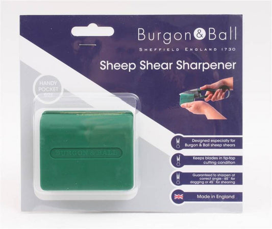 Hand Sheep Shear Sharpener Burgon & Ball - Pet And Farm