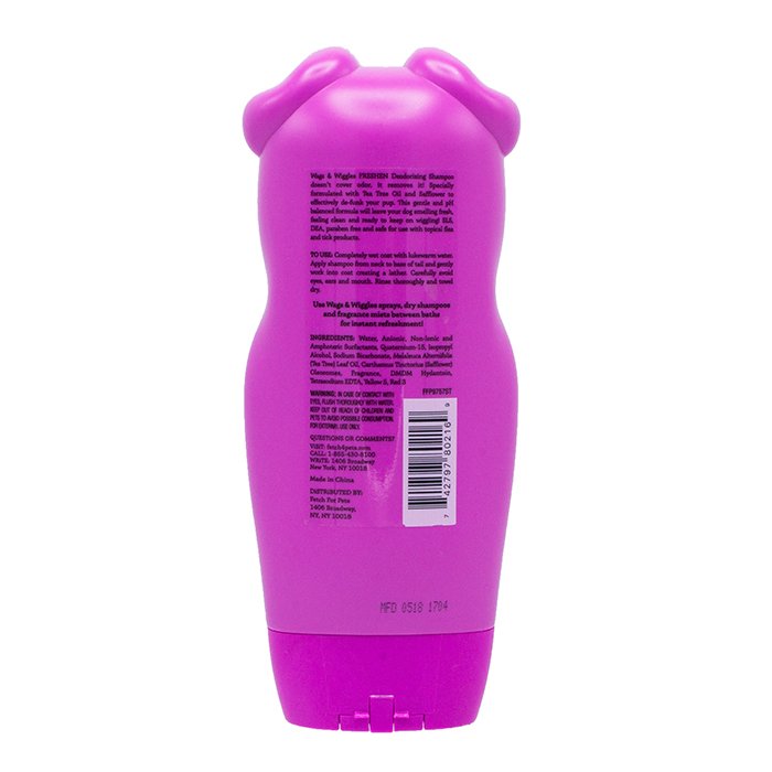 Wags & Wiggles Deodorizing Shampoo Very Berry 473ml - Pet And Farm 