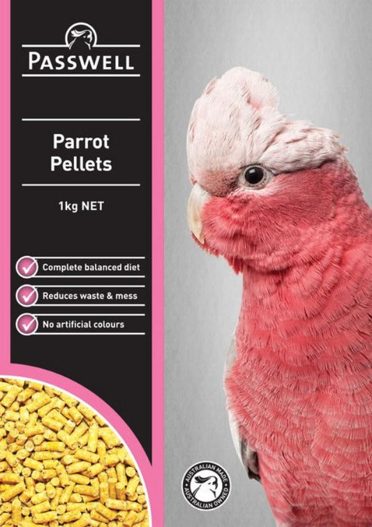 Passwell Parrot Pellets 1kg - Pet And Farm