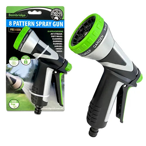 Spray Hose Gun 8 Pattern - Pet And Farm