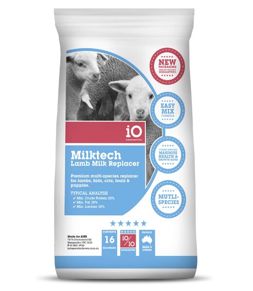 iO Milktech Lamb & Kid Milk 16kg - Pet And Farm 