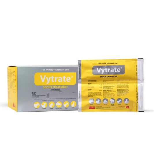 Vytrate Scour Treatment 64gm Sachet - Pet And Farm 