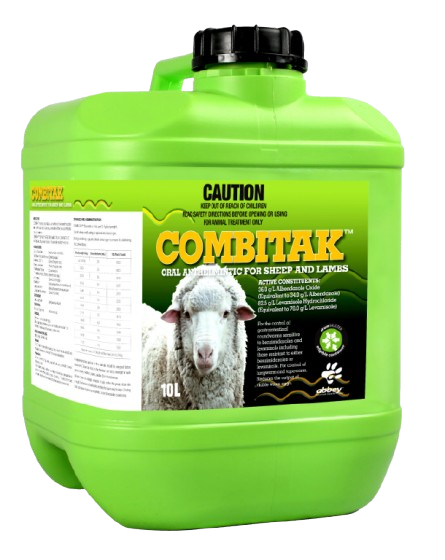 COMBITAK Oral Anthelmintic for Sheep and Lambs Drench 10L