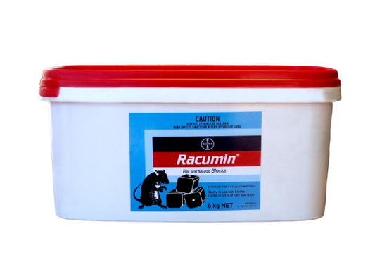 Racumin Rat & Mouse Blocks 5kg - Pet And Farm