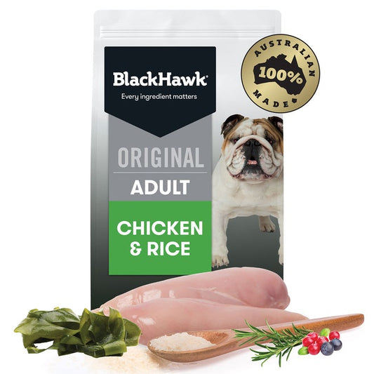 Black Hawk Dog Food Adult Chicken and Rice - Pet And Farm