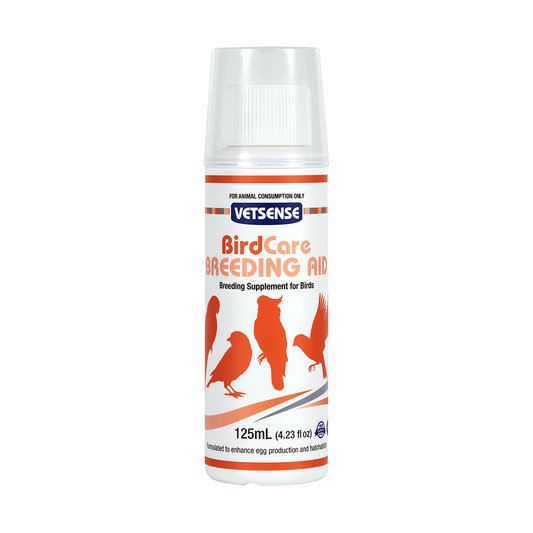 Vetsense Birdcare Breeding Aid 125ml - Pet And Farm 