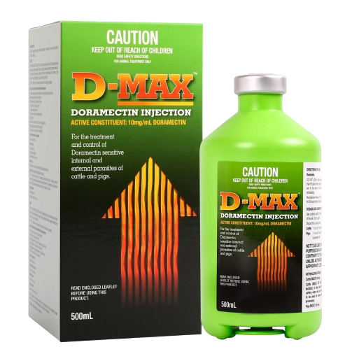 Abbey D-MAX Doramectin Injection 500ml - Pet And Farm 