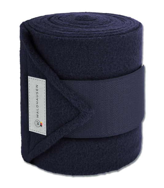 Waldhausen Esperia Polar Fleece Bandages - Navy 4pk - Pet And Farm