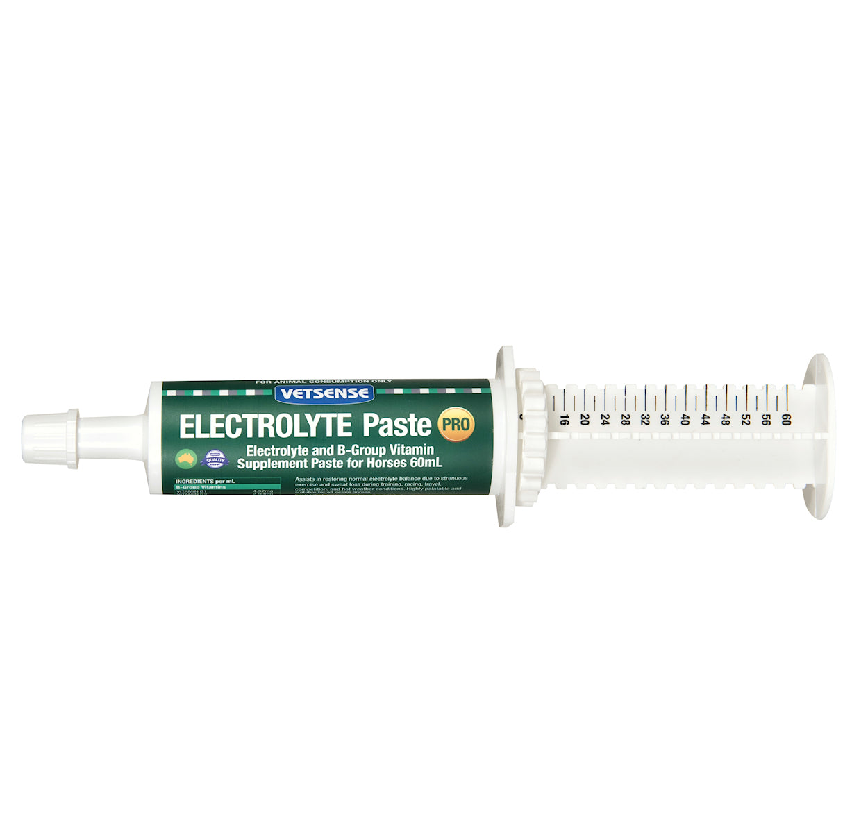Vetsense Electrolyte Paste Pro 60ml - Pet And Farm 
