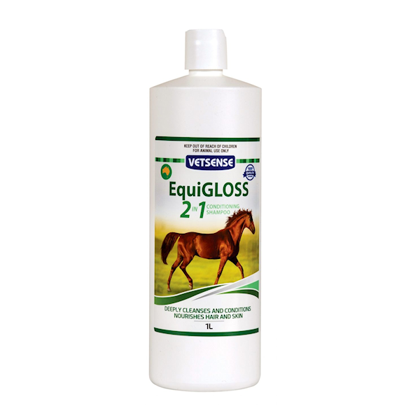 Vetsense EquiGLOSS 2in1 1L - Pet And Farm 