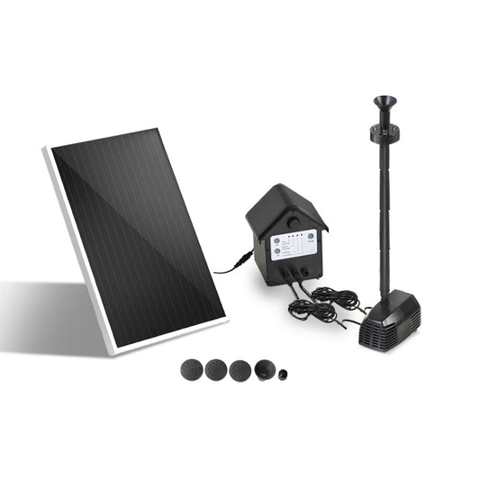 Gardeon Solar Pond Pump Pool Fountain Battery Garden Outdoor Submersible Kit 4FT - Pet And Farm