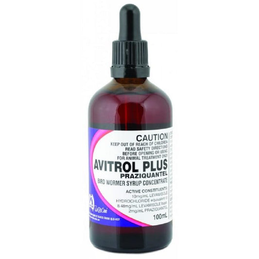 Fidos Avitrol Plus Bird Wormer Syrup 25ml - Pet And Farm