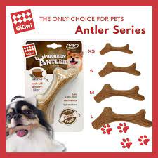 Gigwi Wooden Antler Dog Chew Toy - Pet And Farm