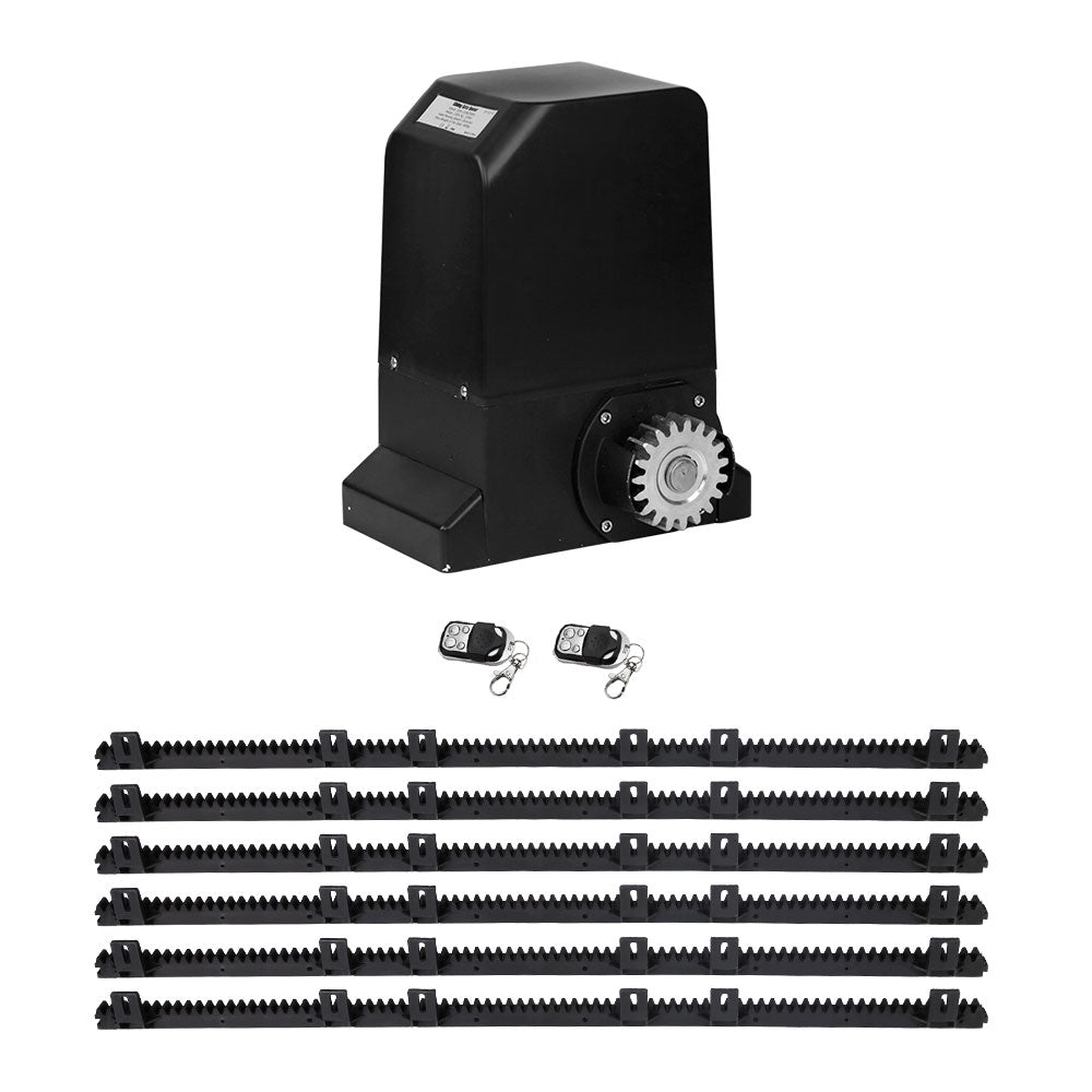 Auto Electric Sliding Gate Opener 1000KG 6M Rails - Pet And Farm 