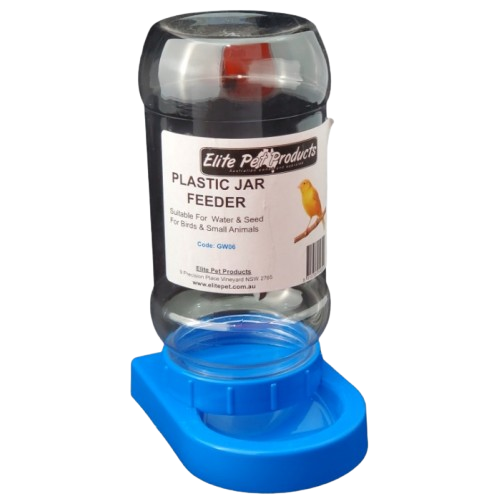 Plastic Jar Bird Feeder 720ml - Pet And Farm 