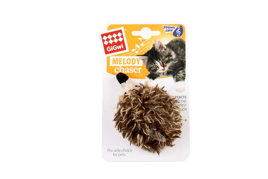Gigwi Melody Chaser Hedge Hog Cat Toy - Pet And Farm
