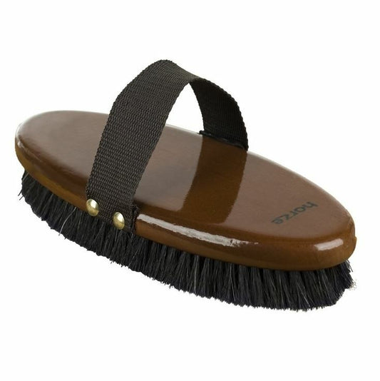 Horze Natural Body Brush Large (Wood Backed) - Pet And Farm
